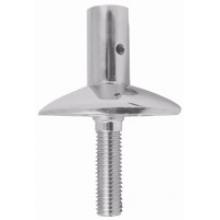 Stanchion with 12mm thread for rail 25mm