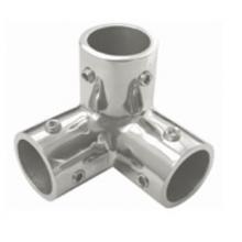 3-Way Corner Fitting 22mm (7/8