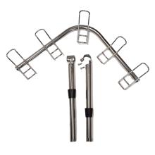 5-way Adjustable Corner Rod Holder