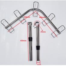 5-way Adjustable Corner Rod Holder