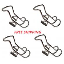 4pcs Rail Clamp on Rod Holder 25mm or 1"