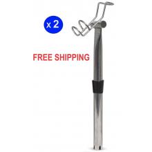 2pcs Single Rod Holder