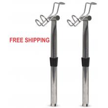 2pcs Single Rod Holder