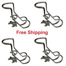 4pcs Rail Clamp on Rod Holder 25mm or 1"