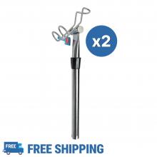 2pcs Single Rod Holder