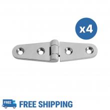 4pcs of Strap Hinge 100x25mm(4"x1")