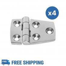 4pcs of Door Hinge 38x56mm Stainless Steel 316